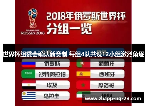 世界杯组委会确认新赛制 每组4队共设12小组激烈角逐